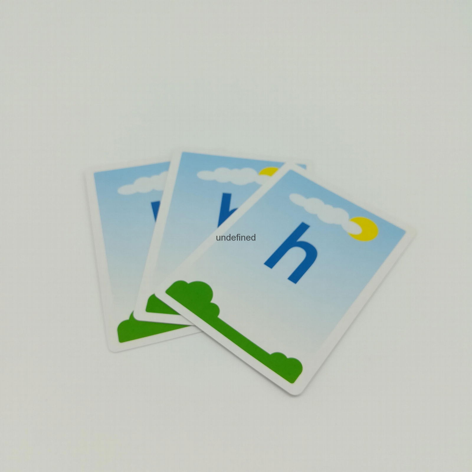 CMYK Children Alphabet Simple letter Learning Cards To learn 5