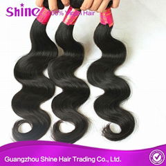 Virgin Peruvian Human Hair Body Wave With Lace Front