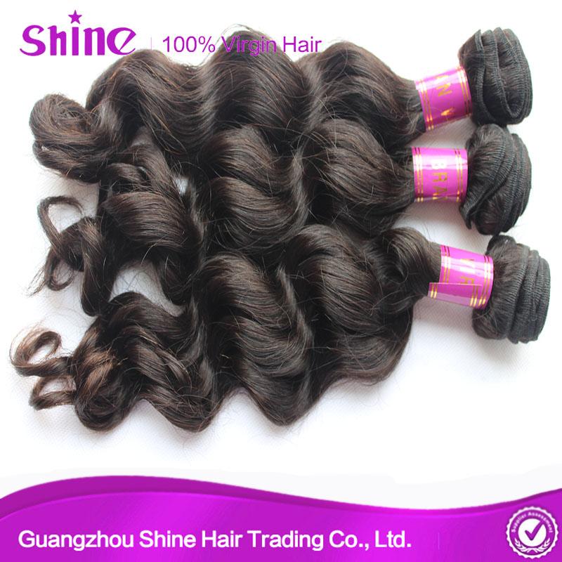 100% Human Virgin Brazilian Loose Wave Hair Extension