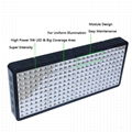 Full spectrum veg/bloom switch led grow light 1200W 4