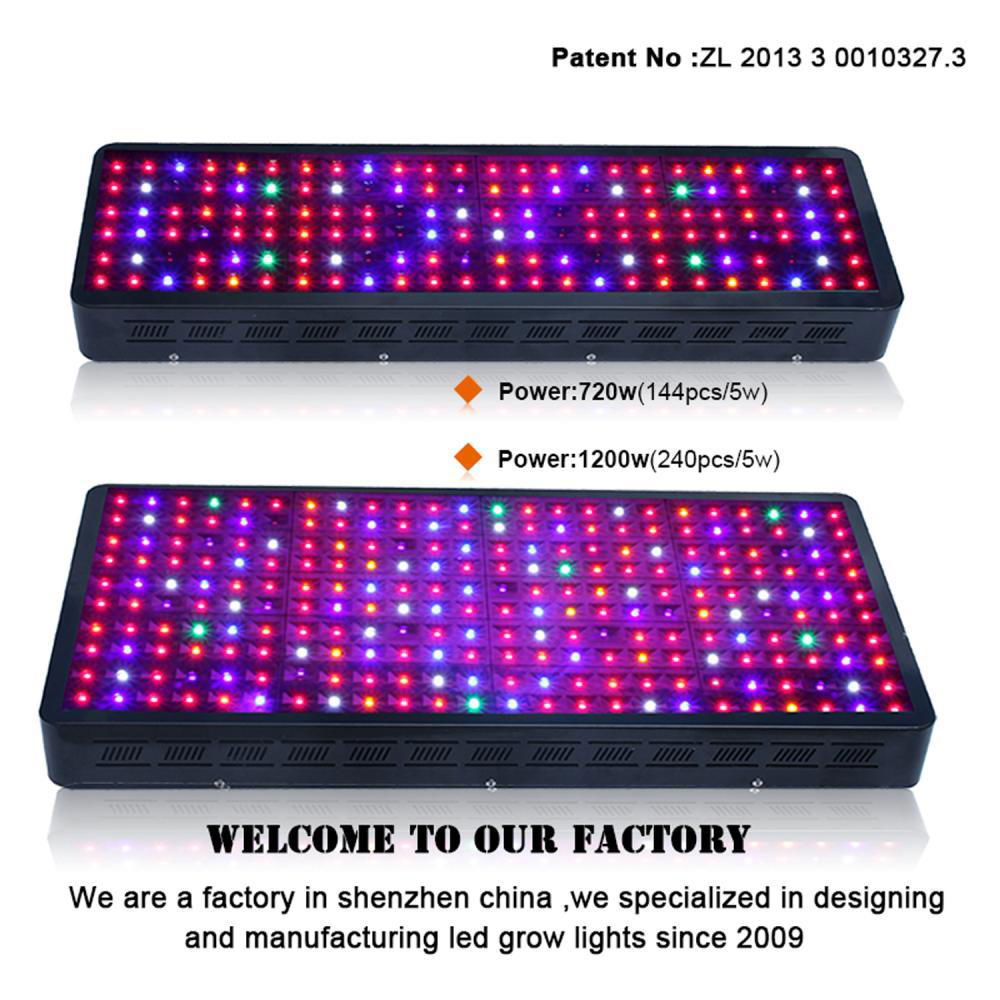 Led vertical led grow light for hydroponic system 5