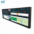Railway Ultra Wide Stretched Bar LCD Display Hotsale