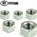 factory direct supply DIN934 hex titanium nut/ titanium screw 1