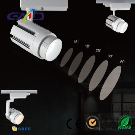 Focusing track light adjustable 30W