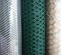 Hexagonal wire mesh for chicken fence