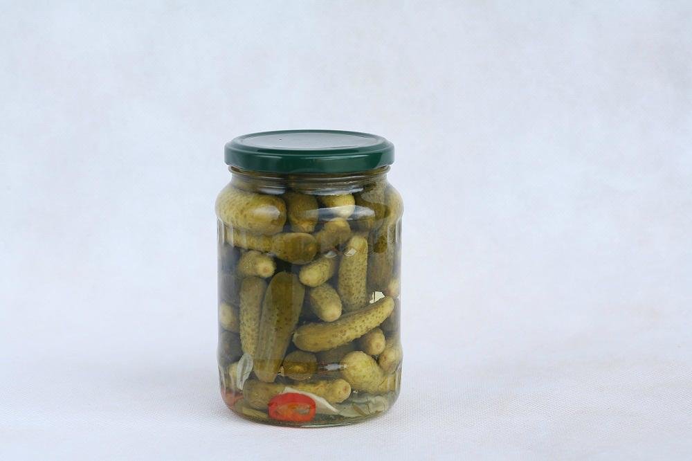Canned cucumber
