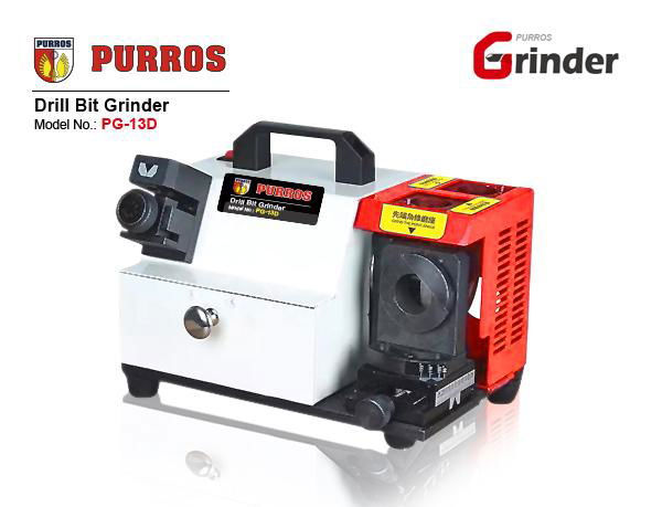 PURROS PG-13D patent drill bit re-sharpener grinder