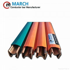 High quality PVC housing Insulated Copper Conductor Bar