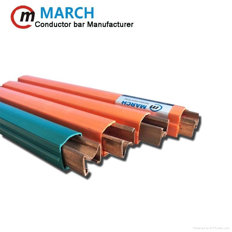 High quality PVC housing Insulated Copper Conductor Bar 2