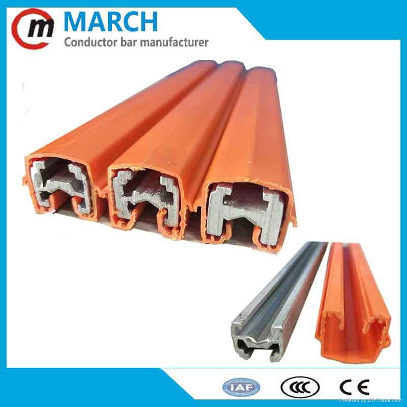 Heavy duty crane pvc supply mobile power Aluminum conductor bus bar 2