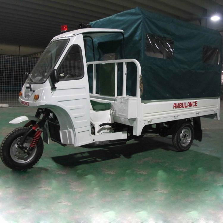 200cc Ambulance Tricycle 3 Wheel Motorized Trike 2