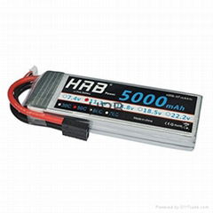 HRB 11.1V 5000mAh 3S 50C-100C Akku LiPo Battery With Traxxas TRX plug 