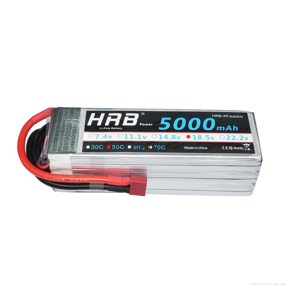 hrb 5000mah 11.1 v 50c