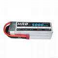 HRB 18.5V 5000mAh 5S Lipo Battery 50C Deans for RC Plane & invite agents