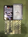 Plastic Dominoes Set In Tin Box 1