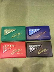 Double 12 Plastic Dominoes In PVC Box For Sale