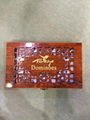 Customized Melamine Dominoes Game Set In Luxury Box 3