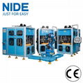 Automatic stator winding line