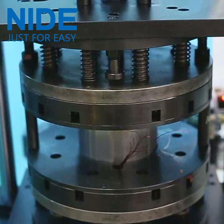 NIDE Full-automatic small stator final forming machine 2