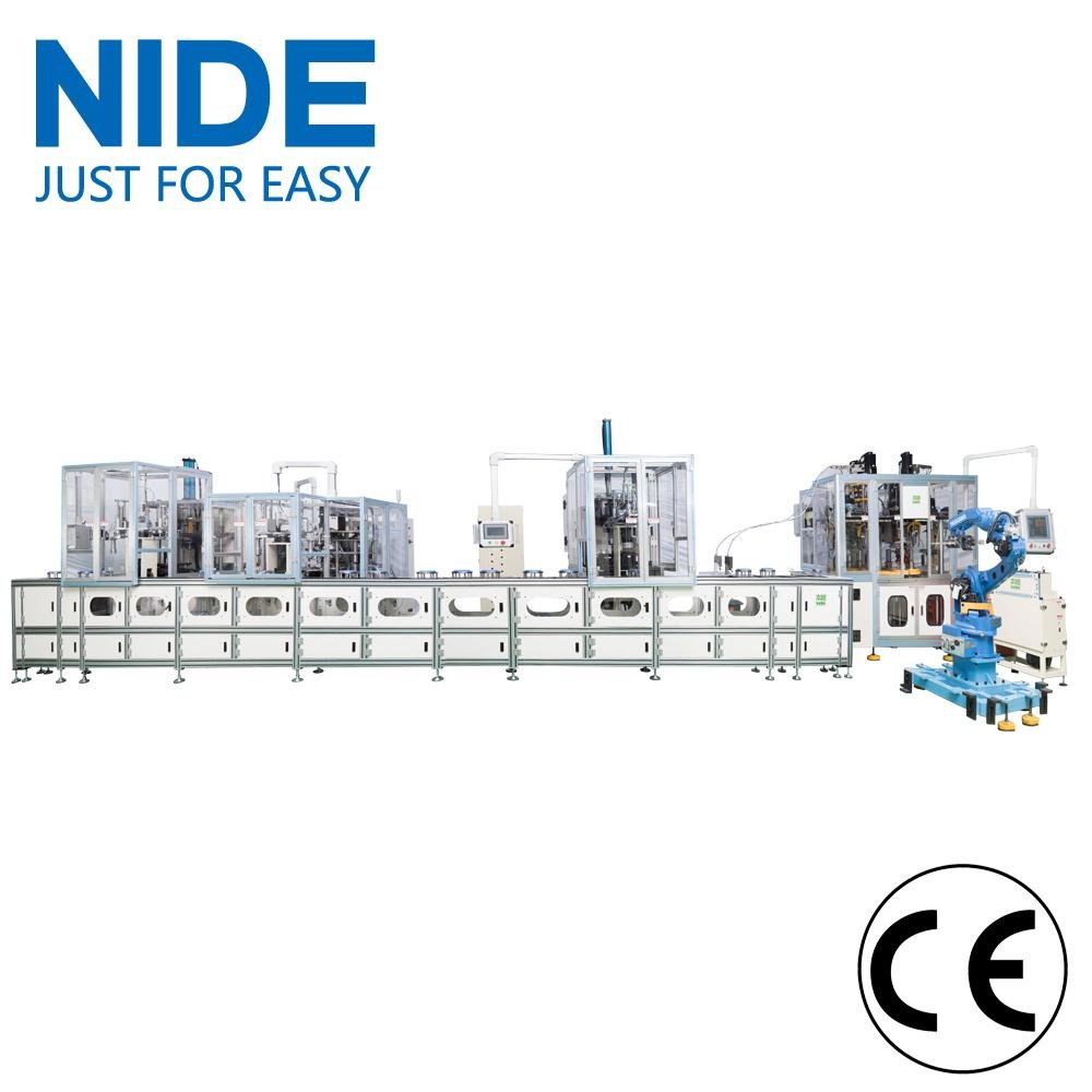 coil winding mahcine stator production line for three phase washing machine 3
