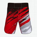 Best quality muay thai shorts red mma shorts 3