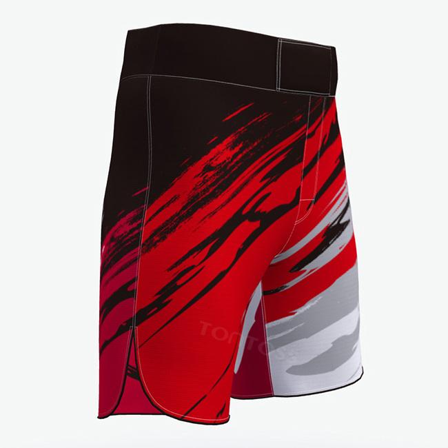 Best quality muay thai shorts red mma shorts