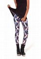 New arrival trousers print sexy women leggings 2