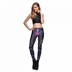 New arrival trousers print sexy women leggings