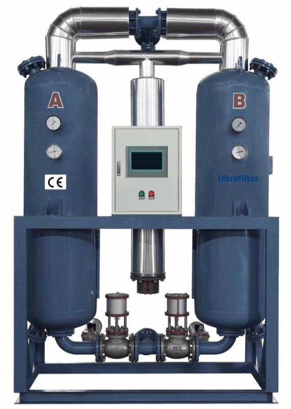 Adsorption dryer for metal metallurgy