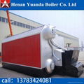 Hot Sell !!! Double Drum 1 - 20t SZL Coal Fired Steam Boiler 1