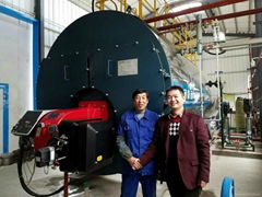 Price Industrial Horizontal Fire Tubegas oil fired steam boiler