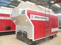 2.5 tons DZH capacity wood chiper steam boilers