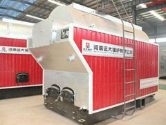 2.5 tons DZH capacity wood chiper steam boilers