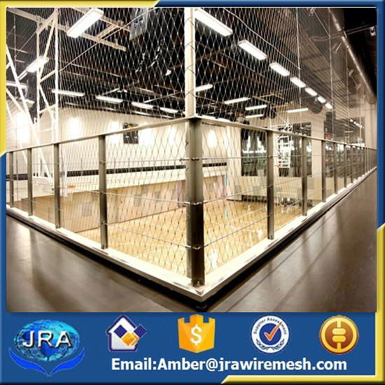 stainless steel cable mesh for  Stadium Fence 3