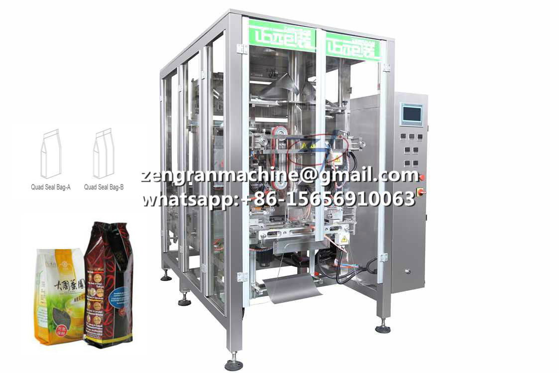 Automatic Quad Seal Bag Packing Machine (Stabilo Bag)