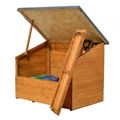 4' x 3' Store-Plus Shiplap Garden Storage Box (1.26x0.86m) 3