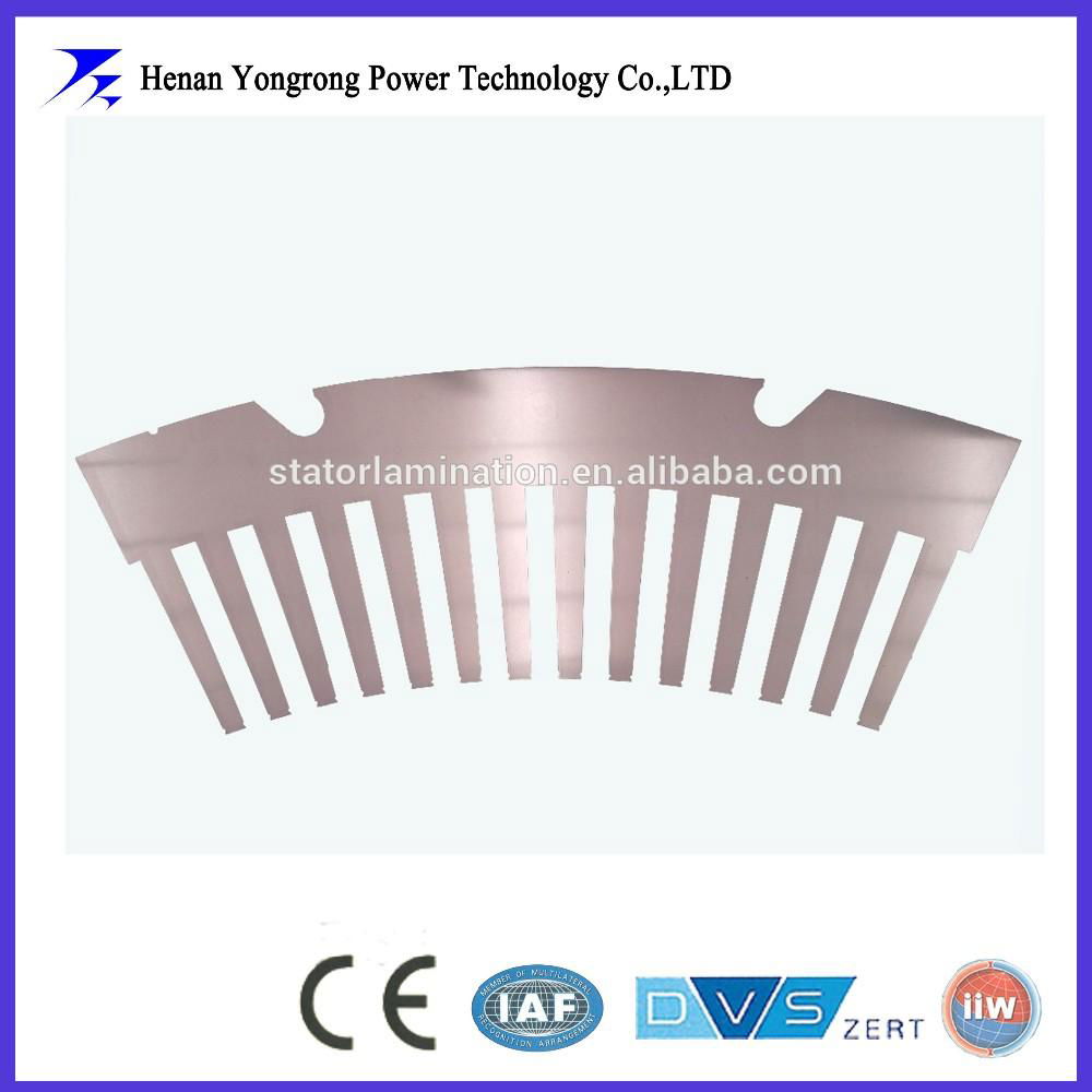 Premium Efficiency Electric Silicon Steel Stator Segment Lamination 4