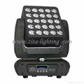 Magic Matrix LED Moving Head 25x12W Quad