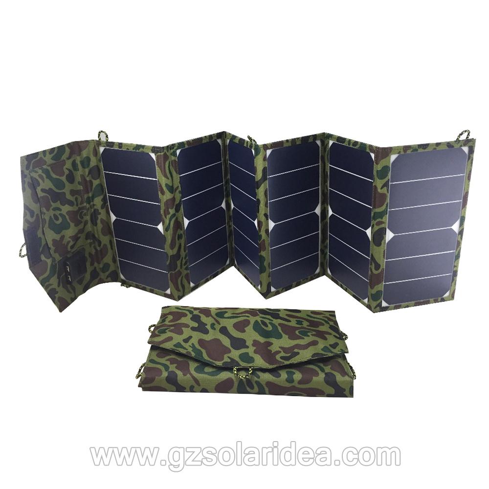 Hot Sell  Potable Solar Usb Charger 3