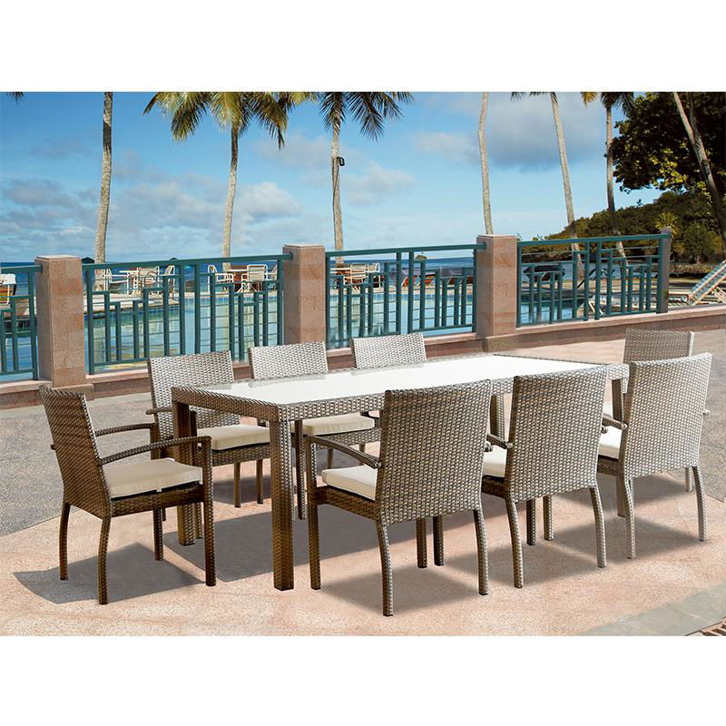 casual square dinning table set glass dining room furniture for sale