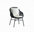 Hormel modern furniture indonesia outdoor garden rattan chair with 3cm cushion c