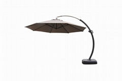 High quality outdoor water base beach umbrella cantilever parasol in garden