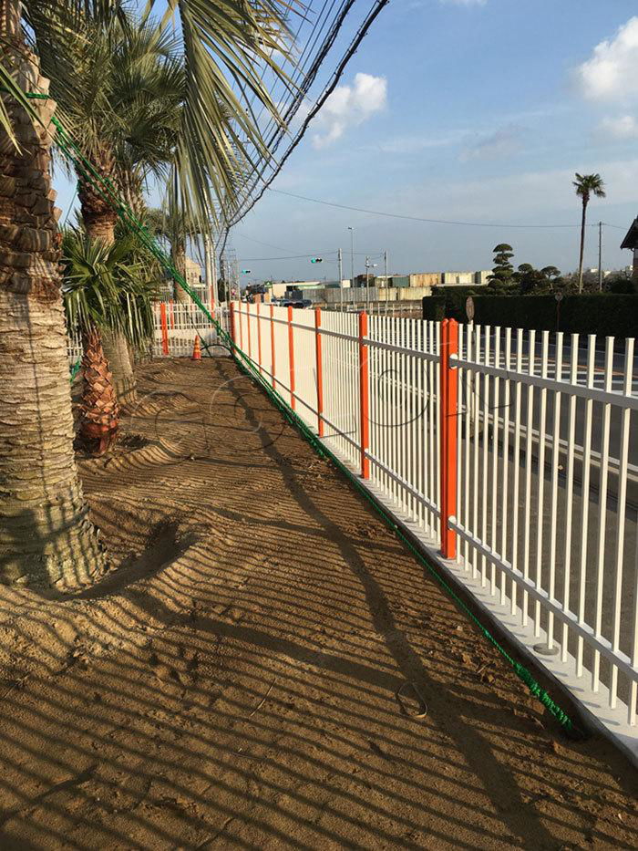 Galvanized Steel Playground Fence 3