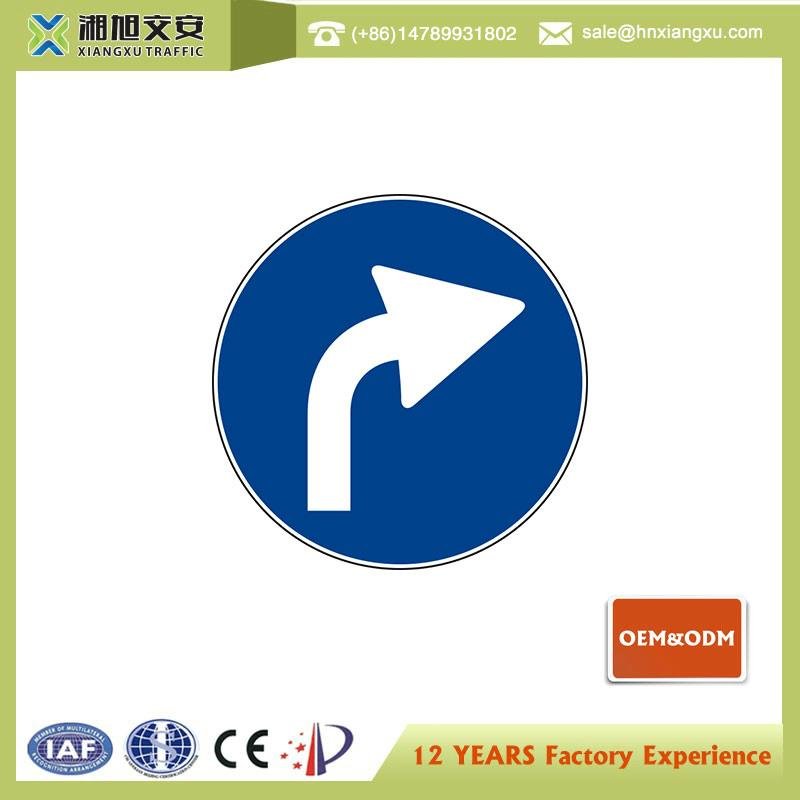 China Wholesale Products Reflective Road Aluminium Traffic Sign Board Size