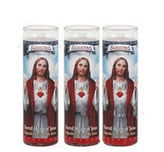Religious Candle 7 Day Galss Jar Candle 3