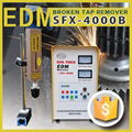 fast speed super spark edm SFX-4000B for broken tap bolt burner and edm drilling
