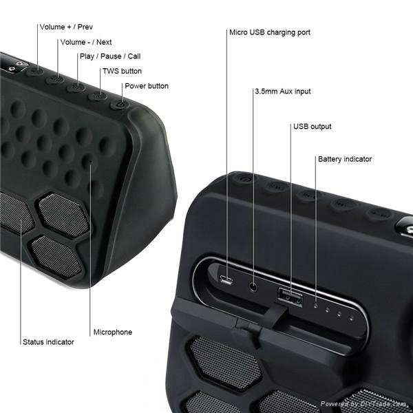 NEW 40W Super bass TWS Waterproof Bluetooth Speaker  2