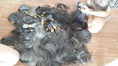 Wholesale natural silky  straight hair