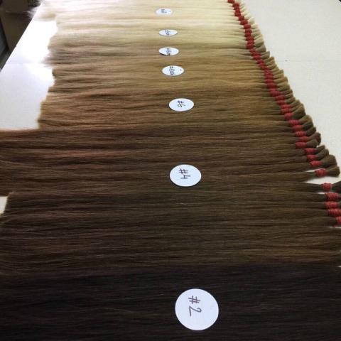 Raw and Bulk Remy hair with full color 2