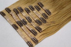 FULL-HEAD SET CLIP-IN HAIR EXTENSIONS